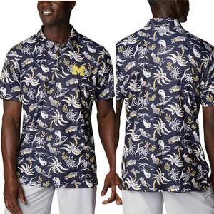 Columbia | Michigan Wolverines PFG Tackle Polo